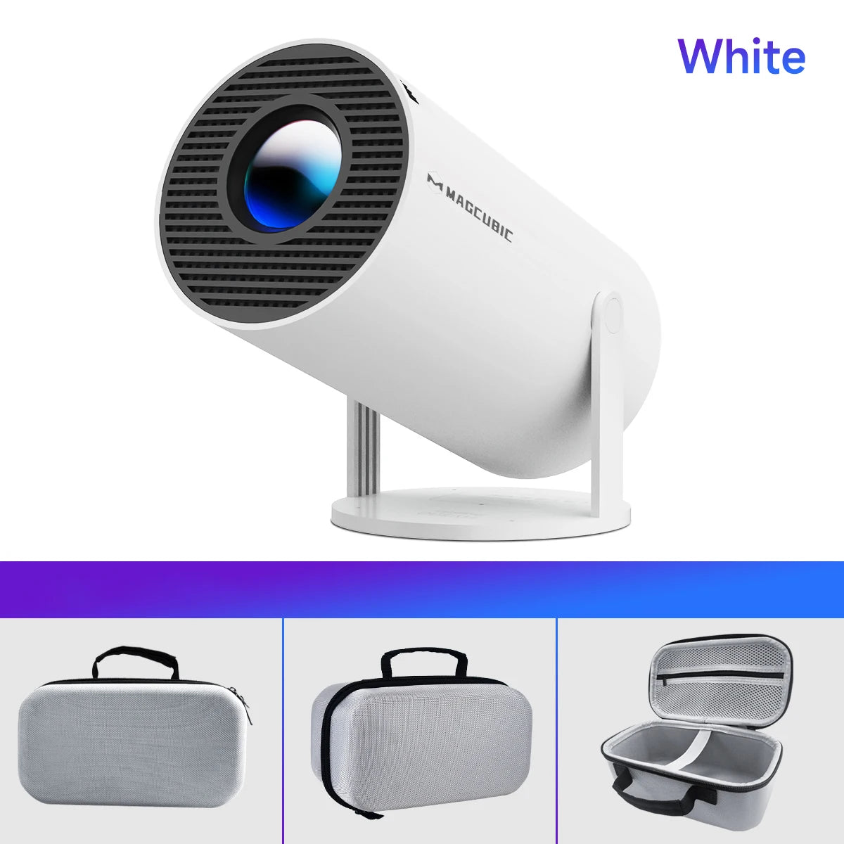 Magcubic Projector HY300 Pro 4K Android 11 Dual Wifi 6 260 ANSI Home Cinema Outdoor Projector