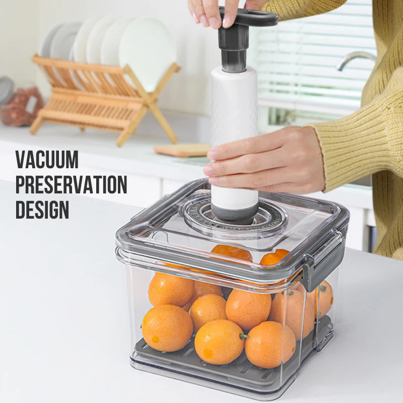 Vacuum Preservation Box Manually Sealed Food Storage Box