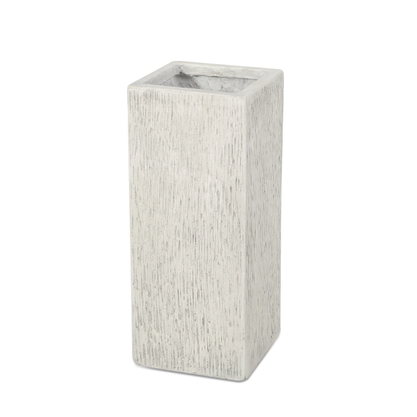 Elegant Magnesium Oxide Planter Antique Finish Flower Pot