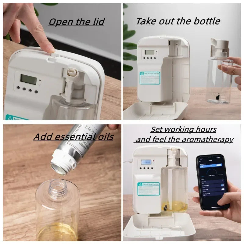 Namste Bluetooth Essential Oil Diffuser with Monitoring Function