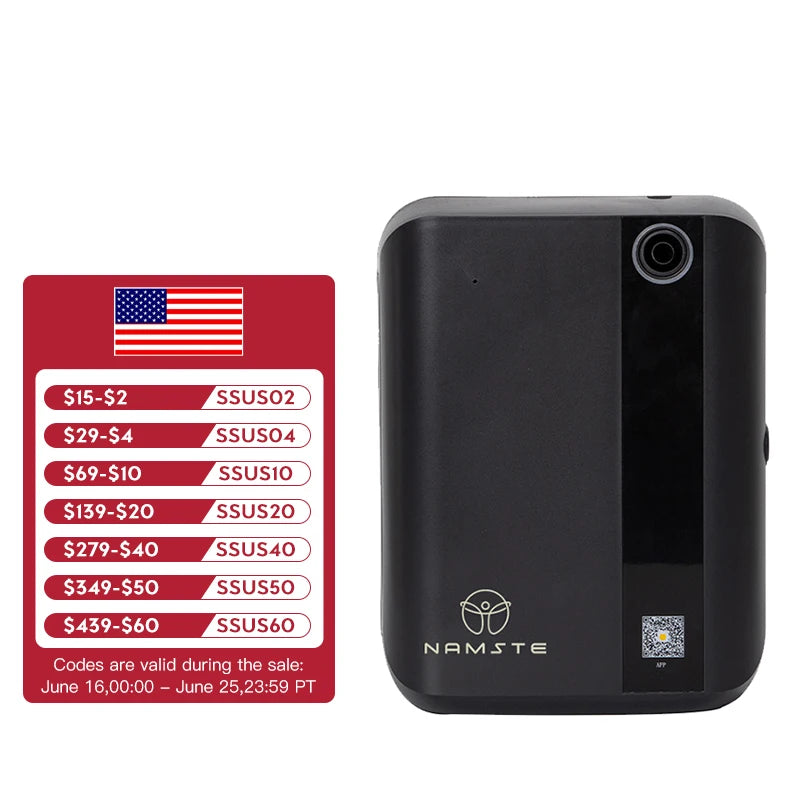 Namste Bluetooth Diffuser 1500m³ Electric Essential Oil Air Freshener 500ML Capacity