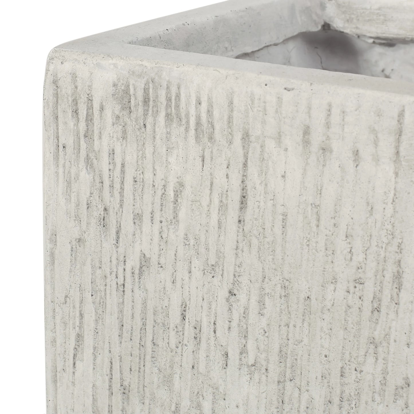 Elegant Magnesium Oxide Planter Antique Finish Flower Pot