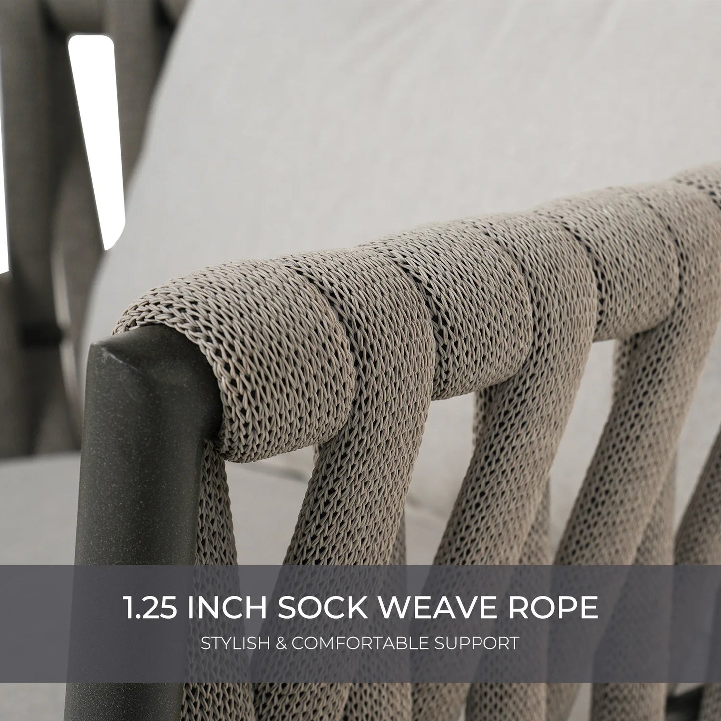 Grand Patio 7-Piece Outdoor Dining Set with Swivel Chairs