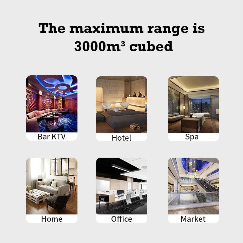 Namste 30000 Feet Aroma Diffuser 800ml Metal Body 14W Power