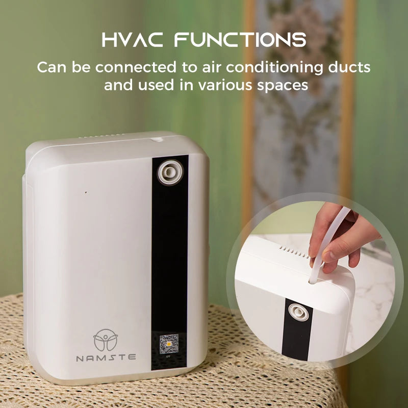 Namste Bluetooth Diffuser 1500m³ Electric Essential Oil Air Freshener 500ML Capacity