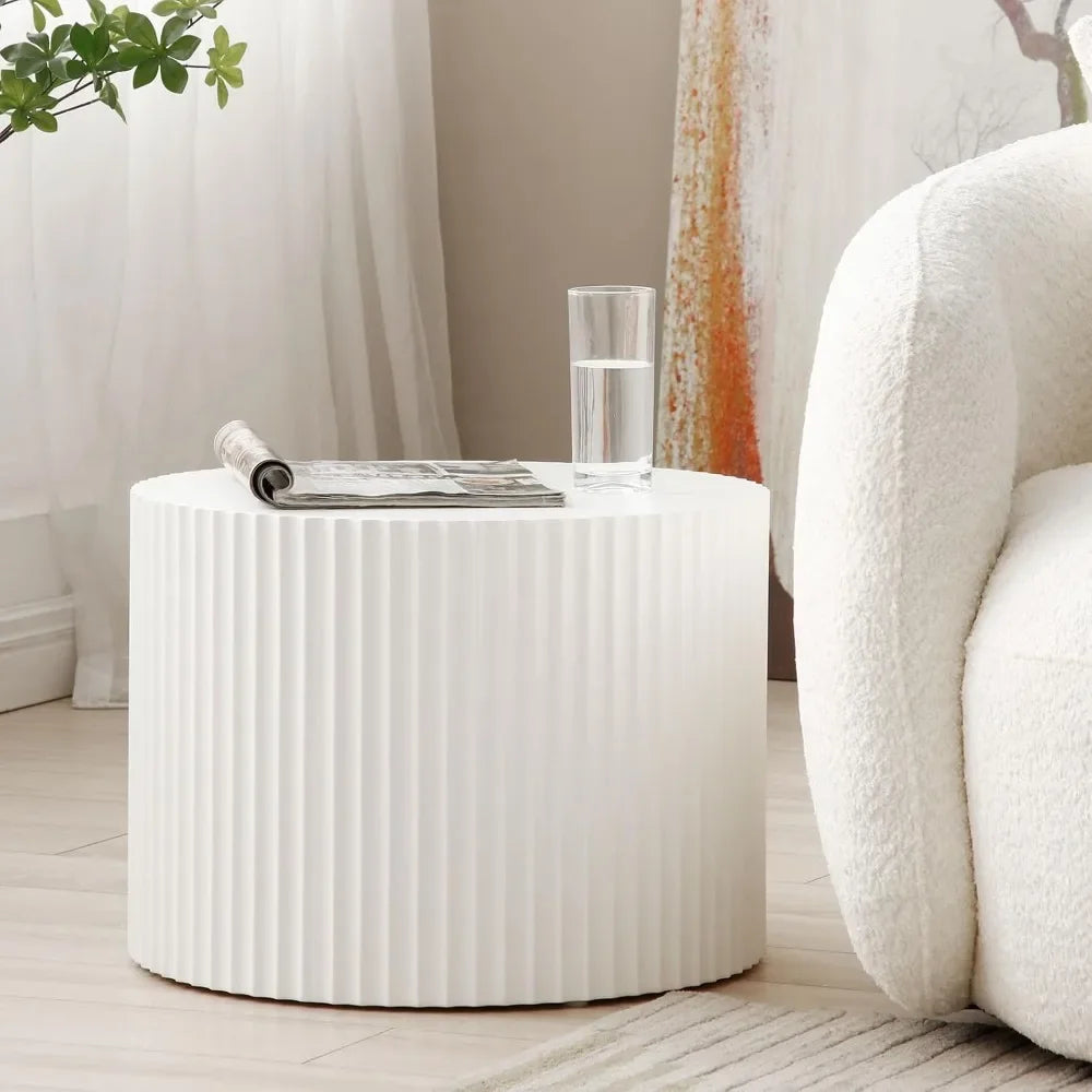 Guangbai Round Nesting Coffee Tables Set Of 2 Modern